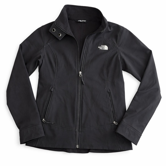 The North Face Jackets & Blazers - The North Face Black Softshell Jacket Full Zip Lightweight Women’s Size Small